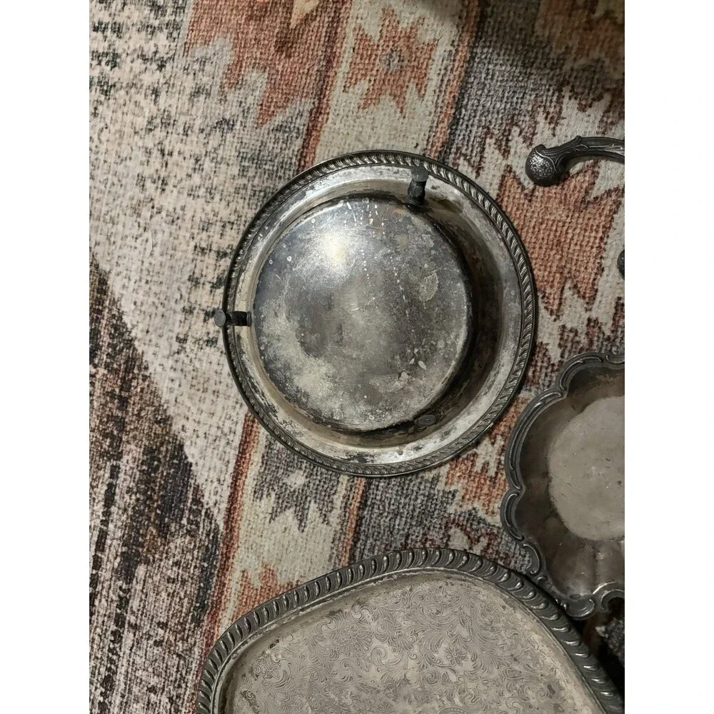 7 Lbs Of Silver Plated Items